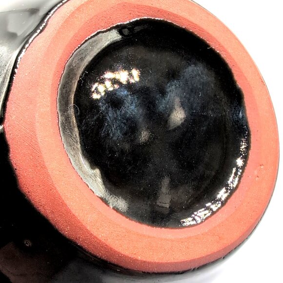 Vintage Blue Mountain Pottery BMP Blue/Green Drip Glaze 8" Retro MCM Vase VGC - Picture 6 of 6